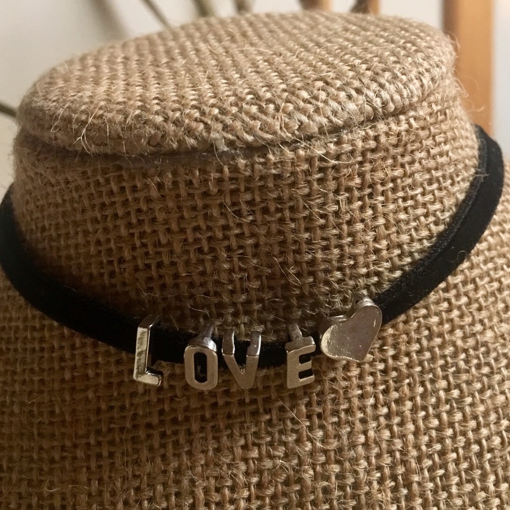 Love choker necklace
